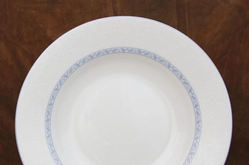 Костяной фарфор АККУ Кларисса тарелка суповая полупорционная 350 мл, 23 см (36) от компании Интернет-магазин ProComfort - фото 1