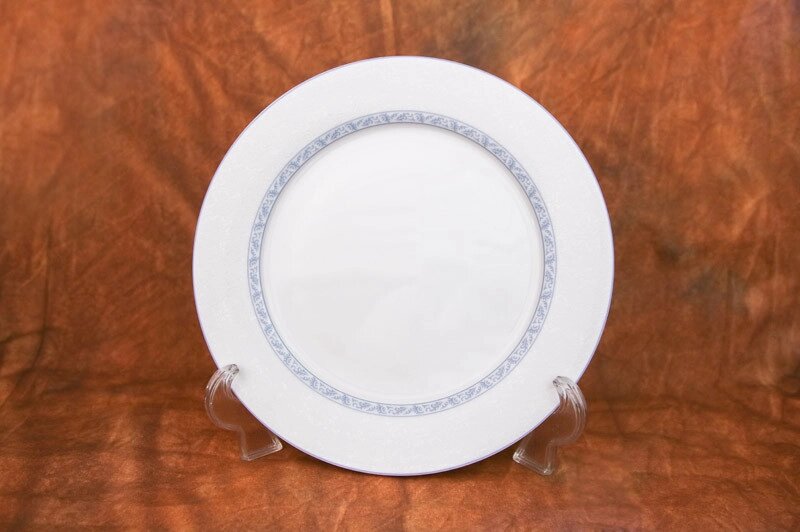 Костяной фарфор АККУ Кларисса тарелка закусочная диам 20,5 см (48) от компании Интернет-магазин ProComfort - фото 1