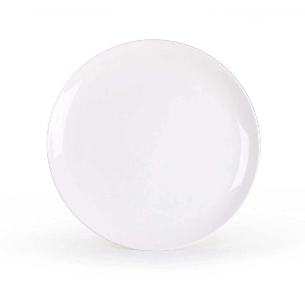 Костяной фарфор АККУ тарелка 21 см шар  (48) от компании Интернет-магазин ProComfort - фото 1