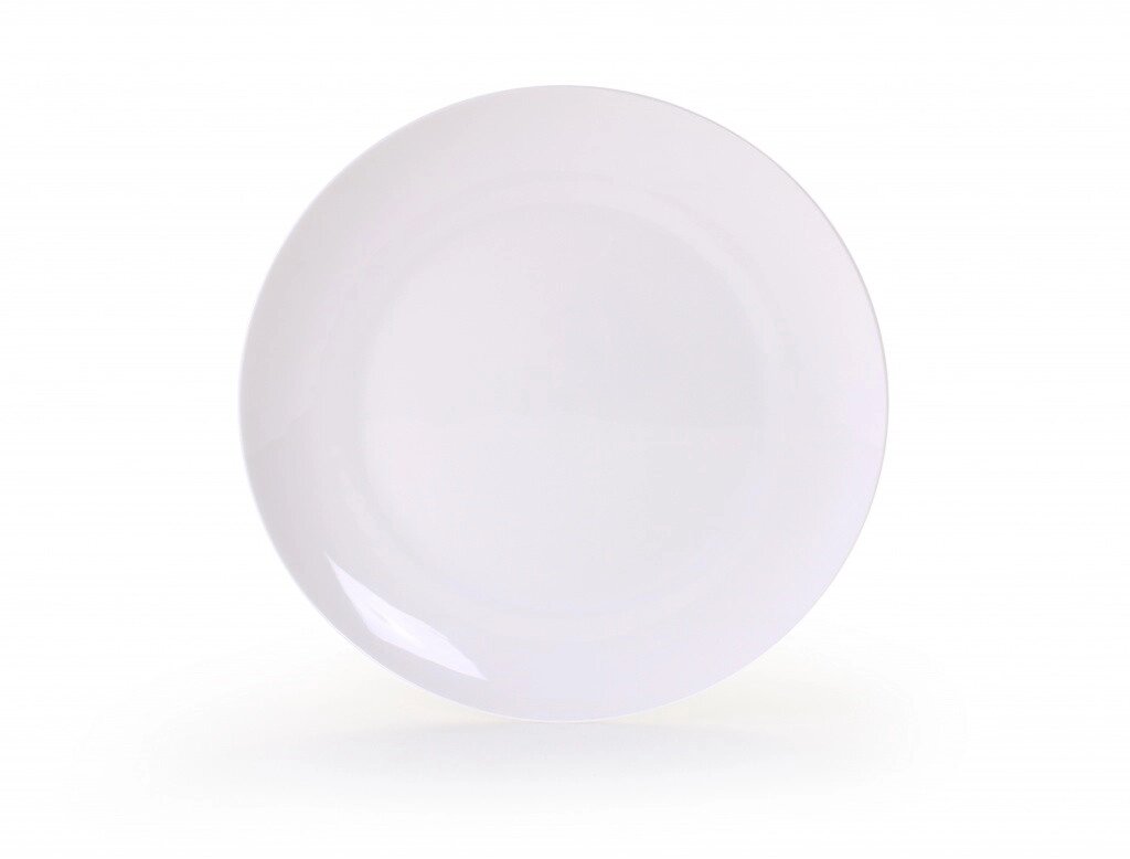 Костяной фарфор АККУ тарелка 26,5см шар (24) от компании Интернет-магазин ProComfort - фото 1