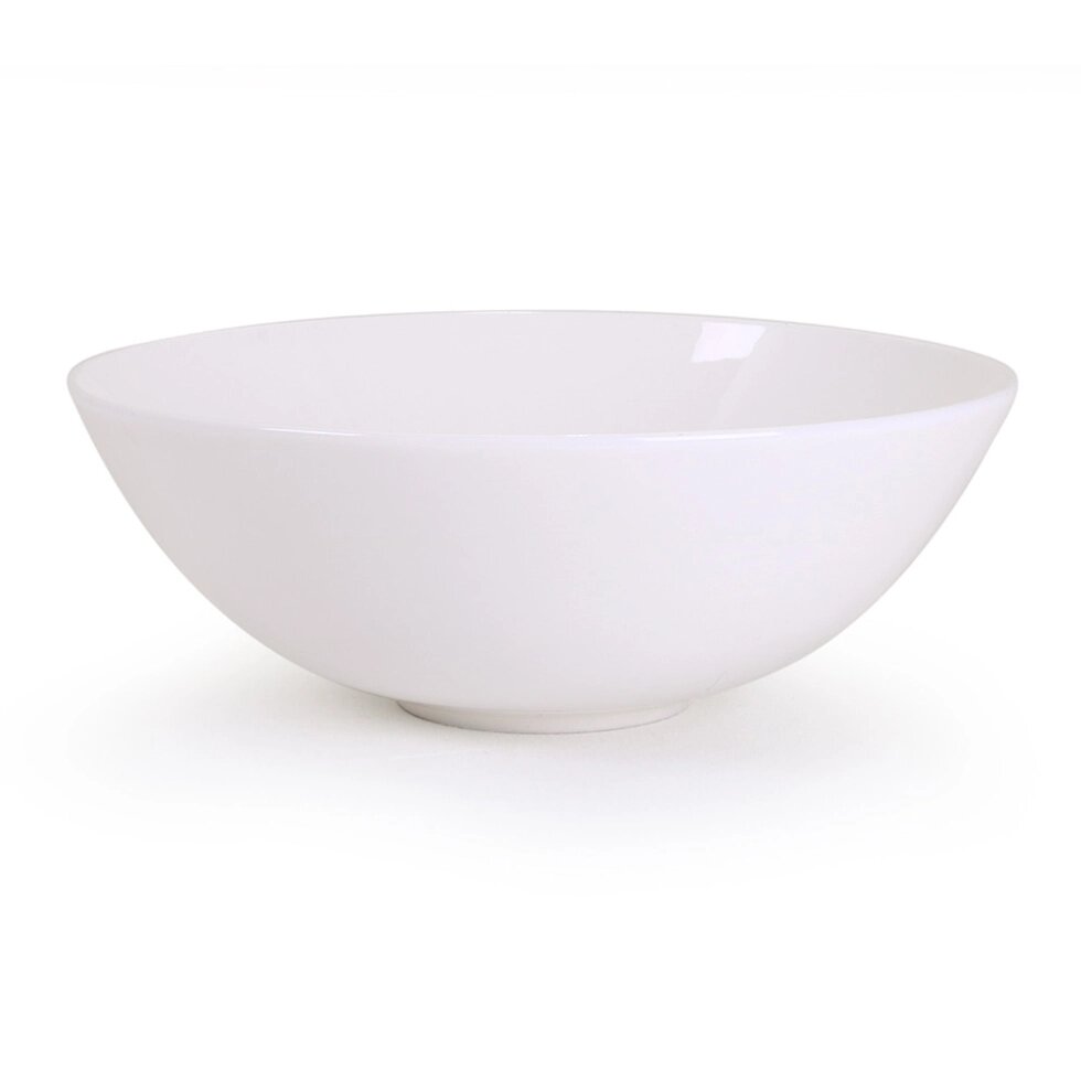 Костяной фарфор АККУ тарелка глубокая 19см/900 мл (48) от компании Интернет-магазин ProComfort - фото 1