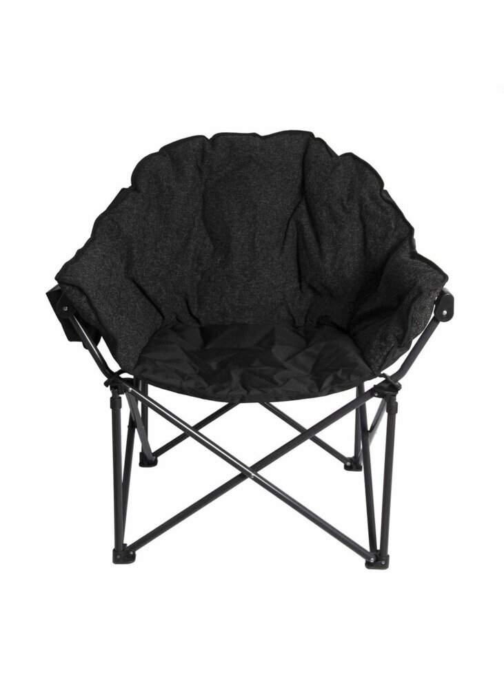 Кресло складное кемпинговое полукруглое CONDOR APL-RC701 (1749), черный от компании Интернет-магазин ProComfort - фото 1