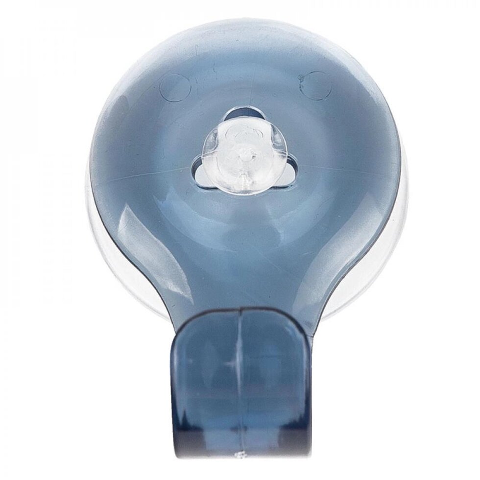 Крючок пластиковый присоска Аквалиния W6948 голубой от компании Интернет-магазин ProComfort - фото 1