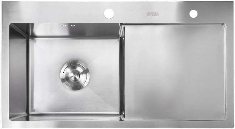 Кухонная мойка Avina HM 78x43L серебристый от компании Интернет-магазин ProComfort - фото 1