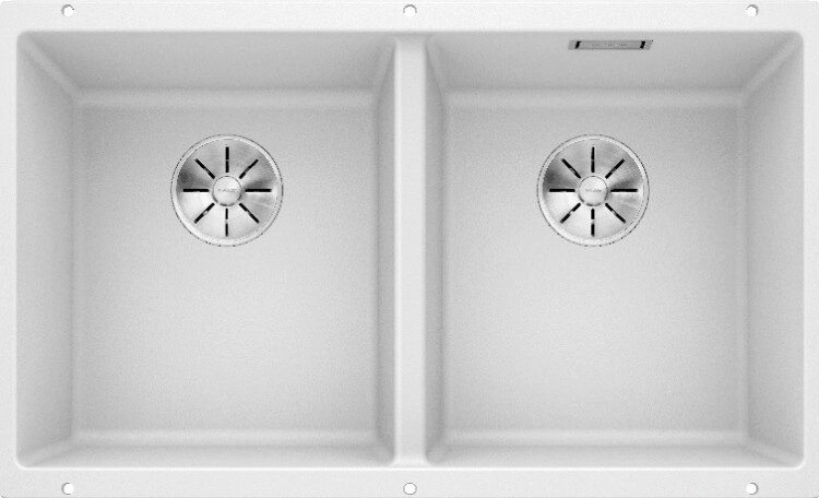 Кухонная мойка Blanco Subline 350/350-U 523578 White от компании Интернет-магазин ProComfort - фото 1