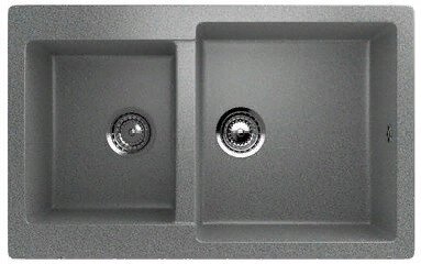 Кухонная мойка EcoStone ES-28-309 темно-серый от компании Интернет-магазин ProComfort - фото 1