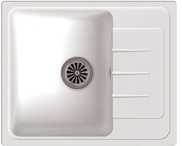 Кухонная мойка EWIGSTEIN Elegant 45F White от компании Интернет-магазин ProComfort - фото 1