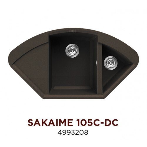 Кухонная мойка Omoikiri Sakaime 105C-DC 4993208 Tetogranit/Темный Шоколад от компании Интернет-магазин ProComfort - фото 1