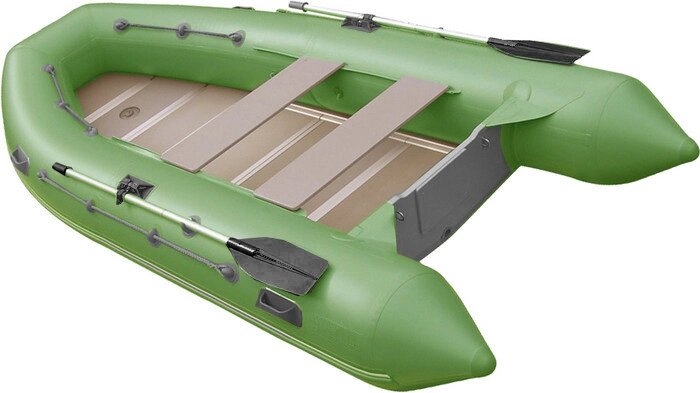 Лодка надувная МНЕВ КАЙМАН N-400  (пайолы)(оливковый)(6-7 местн.) Z29399 от компании Интернет-магазин ProComfort - фото 1