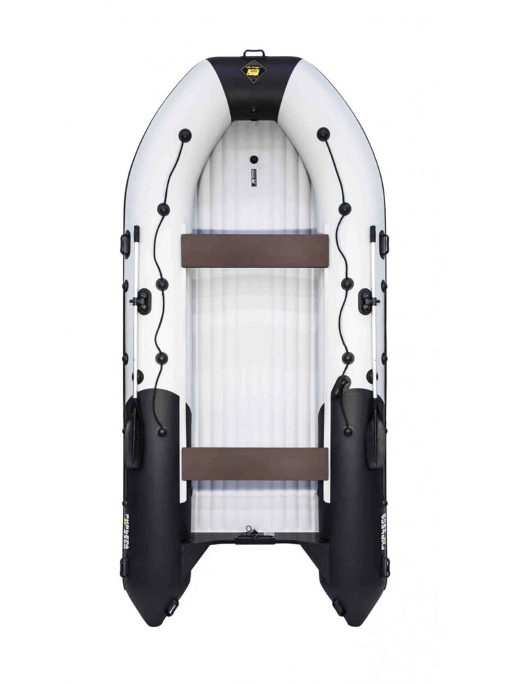 Лодка Ривьера 4300 Килевое НД комби светло-серый/черный (1449) от компании Интернет-магазин ProComfort - фото 1