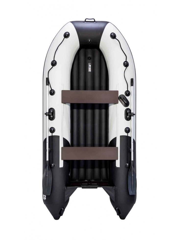 Лодка Ривьера Компакт 3200 НДНД Комби светло-серый/черный (1518) от компании Интернет-магазин ProComfort - фото 1