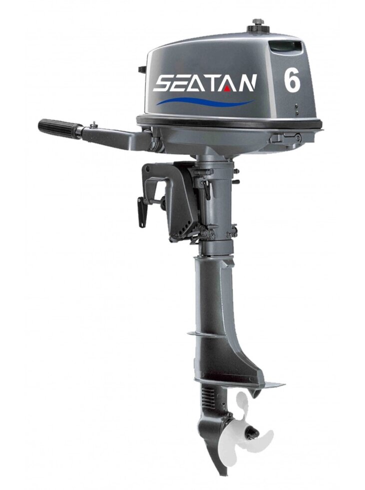Лодочный мотор SEATAN T6BMS двухтактный ар. 2160 от компании Интернет-магазин ProComfort - фото 1