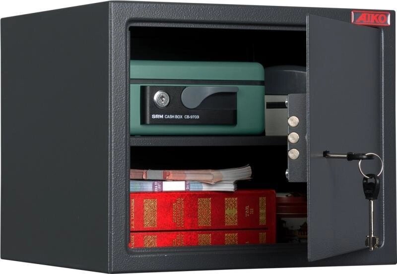 Мебельный сейф Промет AIKO T-280 KL с ключевым замком от компании Интернет-магазин ProComfort - фото 1