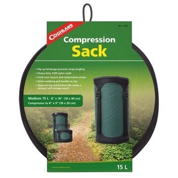 Мешок компрессионный COGHLANS 15 L Compression Sack от компании Интернет-магазин ProComfort - фото 1