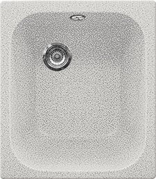Мойка из искусственного камня Gran-Stone GS-17 310 серый от компании Интернет-магазин ProComfort - фото 1