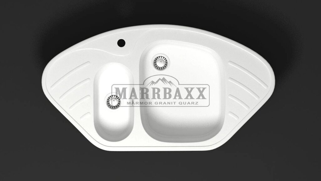 Мойка кухонная Marbaxx Аделис Z23 угловая от компании Интернет-магазин ProComfort - фото 1