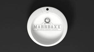 Мойка кухонная Marbaxx Алана Z5 белый лед от компании Интернет-магазин ProComfort - фото 1