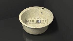 Мойка кухонная Marbaxx Алана Z5 бежевый фреш от компании Интернет-магазин ProComfort - фото 1