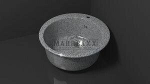 Мойка кухонная Marbaxx Алана Z5 темно серый от компании Интернет-магазин ProComfort - фото 1