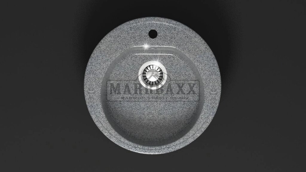 Мойка кухонная Marbaxx Черая Z3 темно-серая от компании Интернет-магазин ProComfort - фото 1