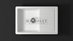 Мойка кухонная Marbaxx Энди Z16 белый лед от компании Интернет-магазин ProComfort - фото 1