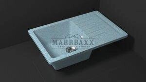 Мойка кухонная Marbaxx Энди Z16 голубой от компании Интернет-магазин ProComfort - фото 1