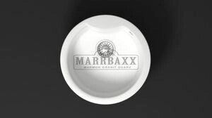 Мойка кухонная Marbaxx Флори Z2, цвет белый лед