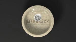 Мойка кухонная Marbaxx Флори Z2, песочный фреш от компании Интернет-магазин ProComfort - фото 1