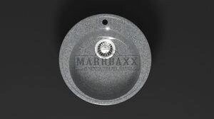 Мойка кухонная Marbaxx Лексия Z6 темно серый от компании Интернет-магазин ProComfort - фото 1