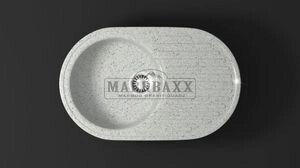 Мойка кухонная Marbaxx Наоми Z11 светло серый от компании Интернет-магазин ProComfort - фото 1