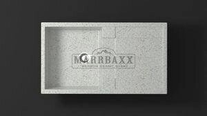 Мойка кухонная Marbaxx Рони Z17 светло серый от компании Интернет-магазин ProComfort - фото 1