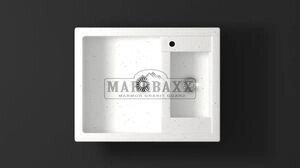 Мойка кухонная Marbaxx Санди Z19 белый от компании Интернет-магазин ProComfort - фото 1