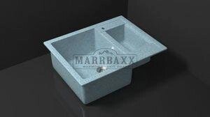 Мойка кухонная Marbaxx Санди Z19 голубой от компании Интернет-магазин ProComfort - фото 1