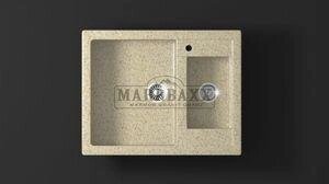 Мойка кухонная Marbaxx Санди Z19 песочный фреш от компании Интернет-магазин ProComfort - фото 1