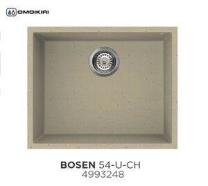 Мойка omoikiri BOSEN 54-U-сh (4993248) шампань