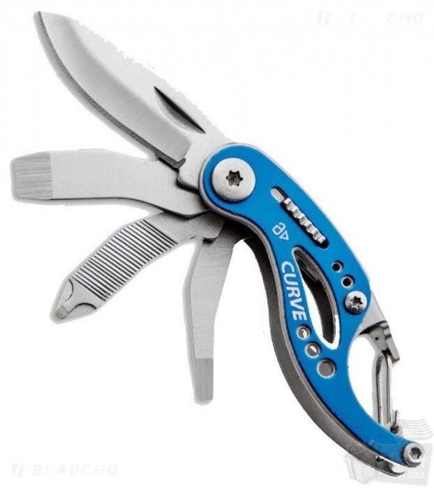 Мультитул Curve Mini Multi-Tool Blue Blister Gerber от компании Интернет-магазин ProComfort - фото 1