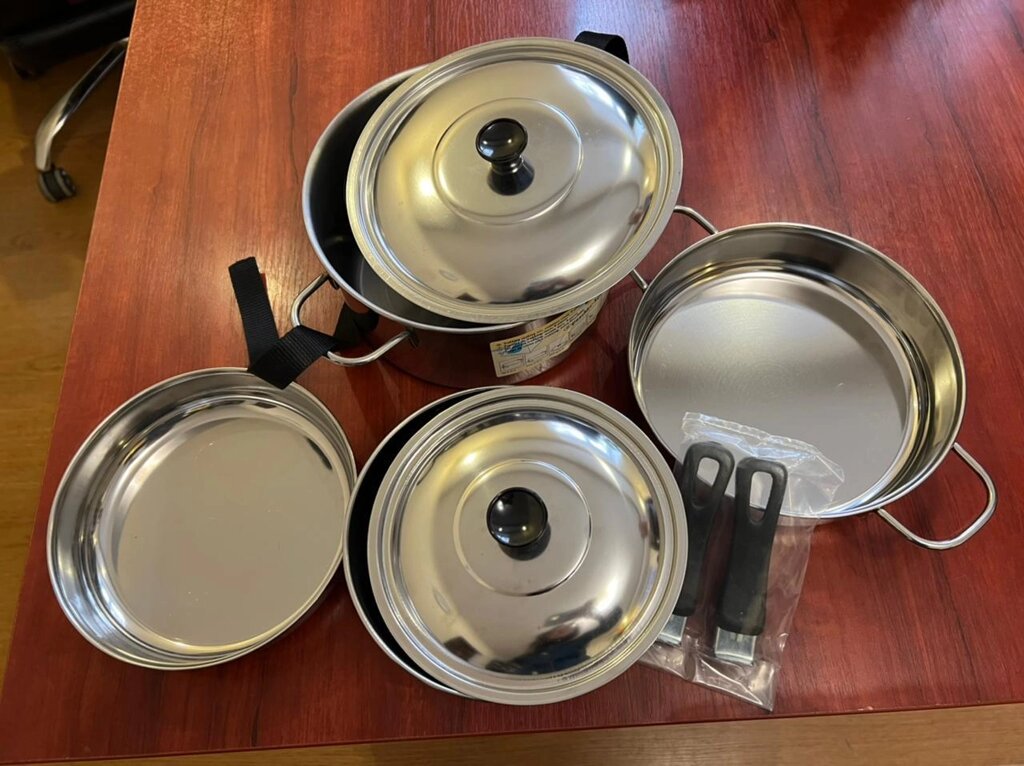Набор посуды LAPLAYA (8 предметов)-сталь R 30482 от компании Интернет-магазин ProComfort - фото 1