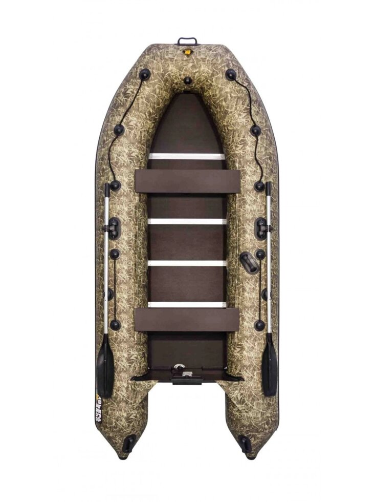 Надувная моторно-гребная лодка Ривьера Компакт 3600 СК камуфляж камыш от компании Интернет-магазин ProComfort - фото 1