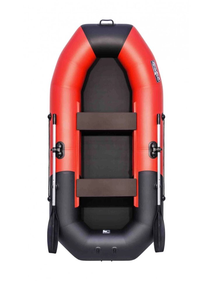 Надувная моторно - гребная лодка Таймень N 270 комби красный/черный от компании Интернет-магазин ProComfort - фото 1