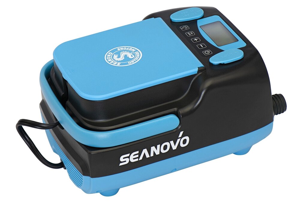 Насос аккумуляторный двухступенчатый HT-999 Seanovo для лодок ПВХ (0,34-1,38 атм), (2147) от компании Интернет-магазин ProComfort - фото 1