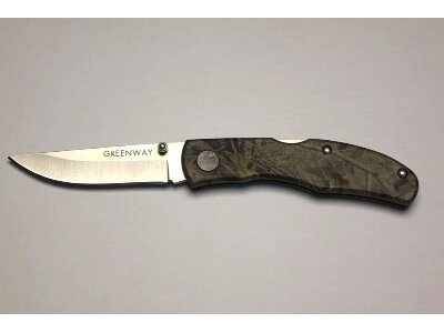 Нож GreenWay R 84734 камуфляжный от компании Интернет-магазин ProComfort - фото 1