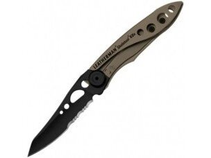 Нож Leatherman Skeletool KBx Black Coyote Tan коричневый от компании Интернет-магазин ProComfort - фото 1