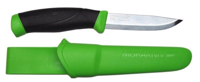 Нож MORAKNIV Мод. COMPANION GREEN - лезвие (12C27 stainless) общая длина: 21,9см (чехол: полимер), R 15960 от компании Интернет-магазин ProComfort - фото 1