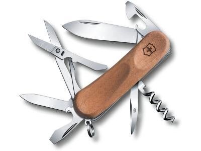 Нож Victorinox Evolution Wood 14 2.3901.63 коричневый от компании Интернет-магазин ProComfort - фото 1