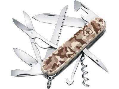 Нож Victorinox Huntsman Camouflage коричневый от компании Интернет-магазин ProComfort - фото 1