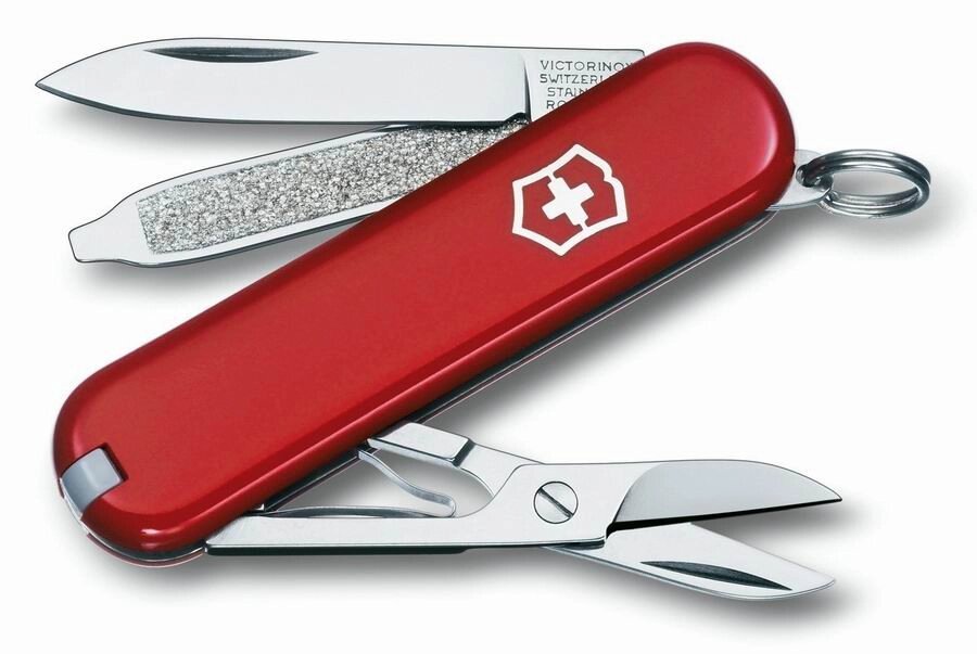 Нож VICTORINOX Мод. CLASSIC SD (58мм) - 7 функций, красный R 18169 от компании Интернет-магазин ProComfort - фото 1