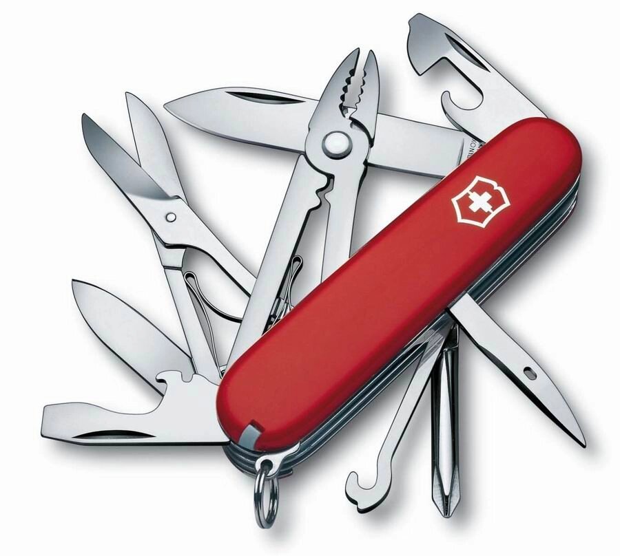 Нож VICTORINOX Мод. DELUXE TINKER (91мм) - 17 функций, красный R 18114 от компании Интернет-магазин ProComfort - фото 1