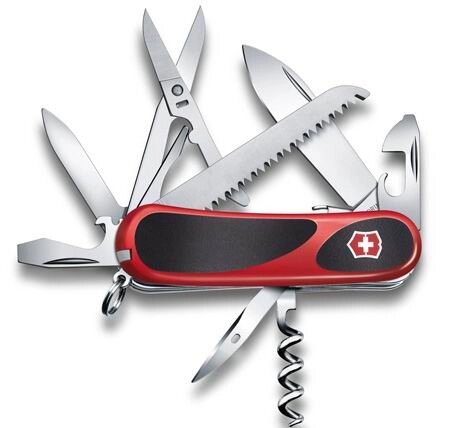 Нож VICTORINOX Мод. Evolution Security EvoGrip 17 (85мм) - 17 функций, красно-черный R 18163 от компании Интернет-магазин ProComfort - фото 1