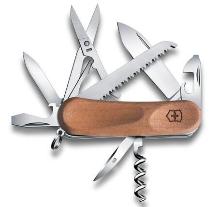 Нож VICTORINOX Мод. EvoWood 17 (85мм) - 14 функций,  коричневый R 18804 от компании Интернет-магазин ProComfort - фото 1