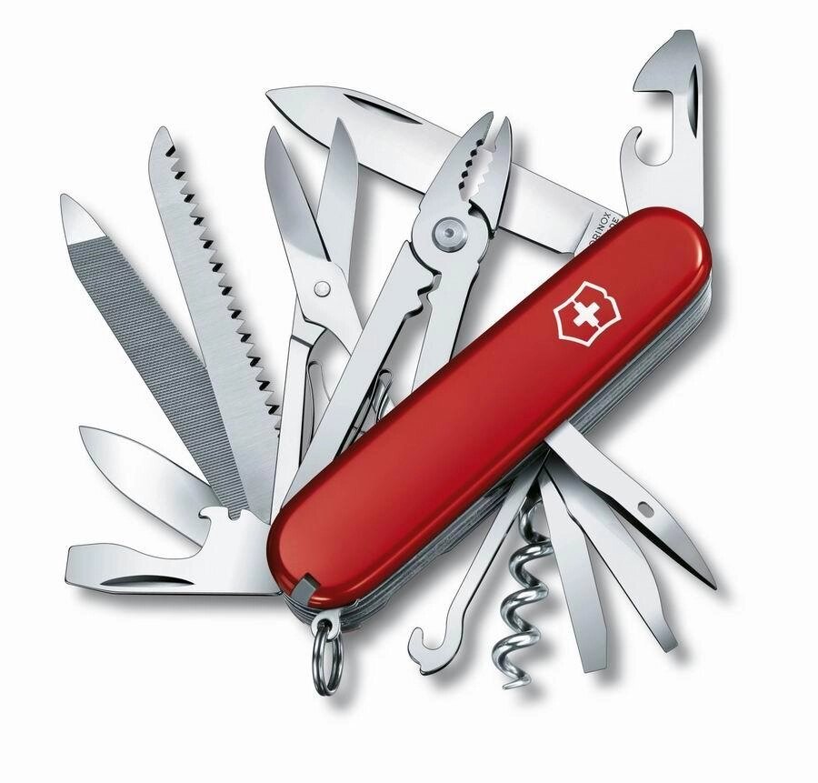 Нож VICTORINOX Мод. HANDYMAN (91мм) - 24 функции, красный  R 18110 от компании Интернет-магазин ProComfort - фото 1